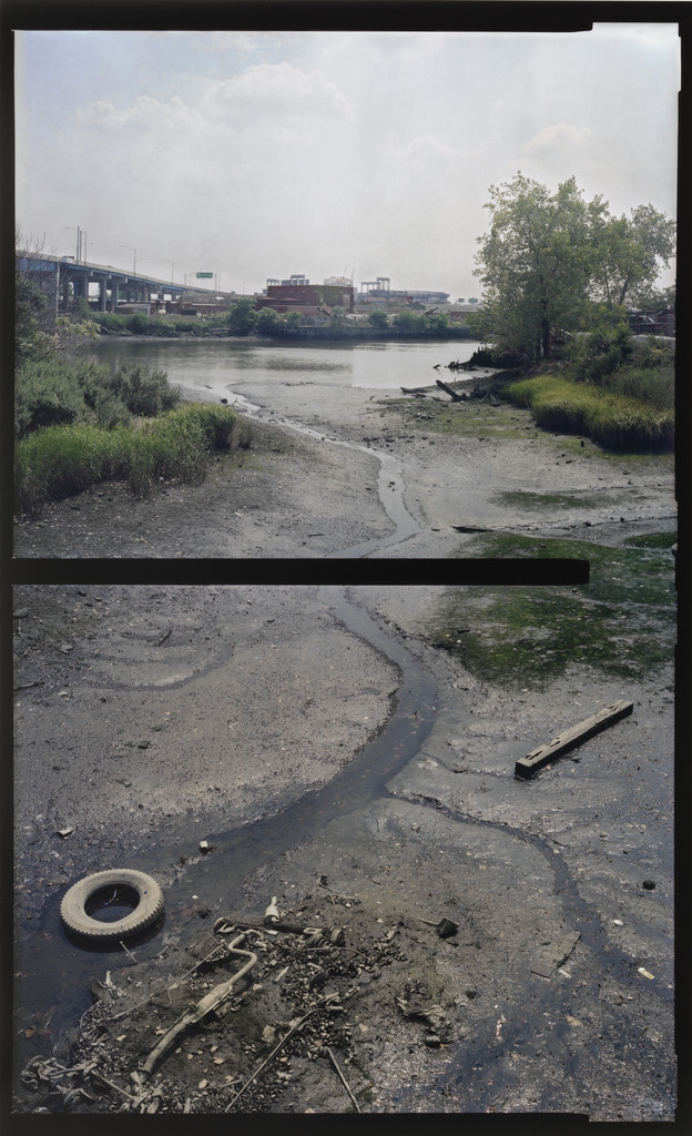 Flushing Creek, Looking towards Shea Stadium and Citifield