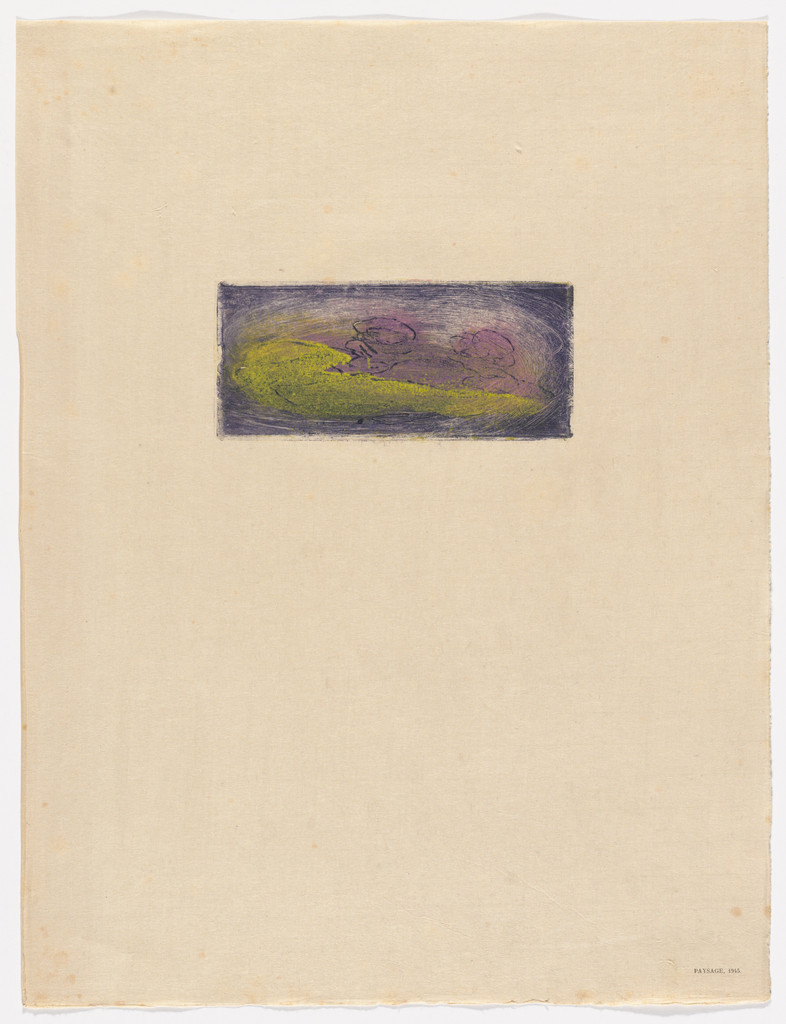 Paysage, 1945 from Fautrier l'enragé