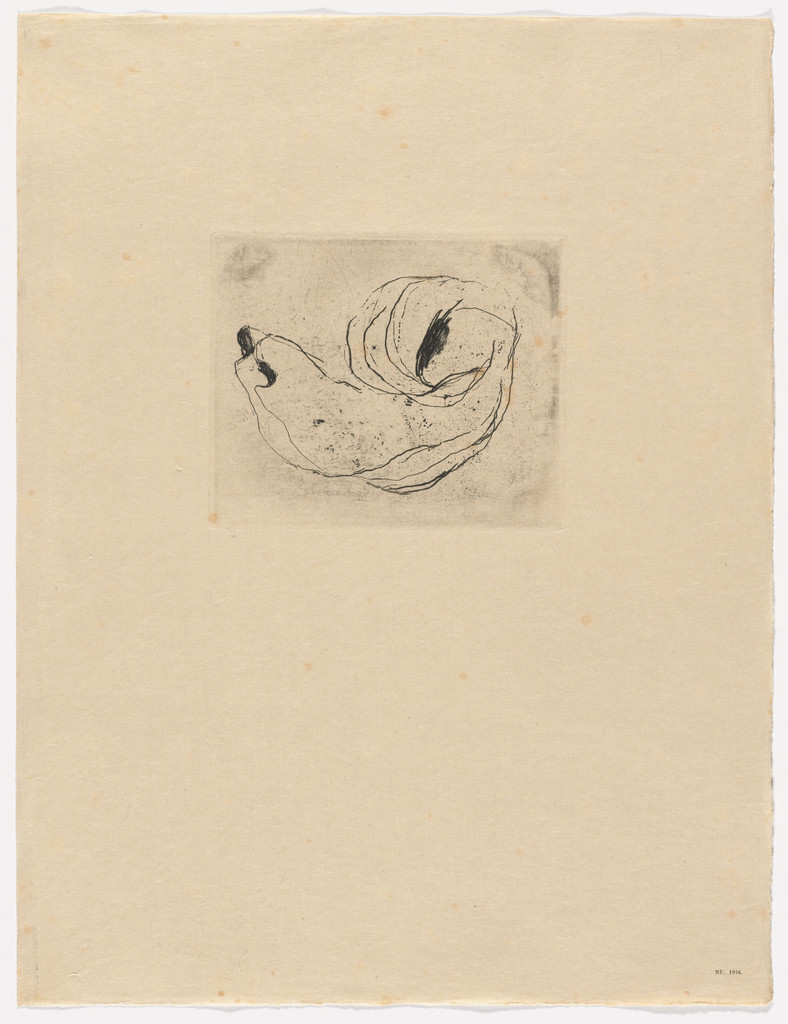 Nu, 1946 from Fautrier l'enragé