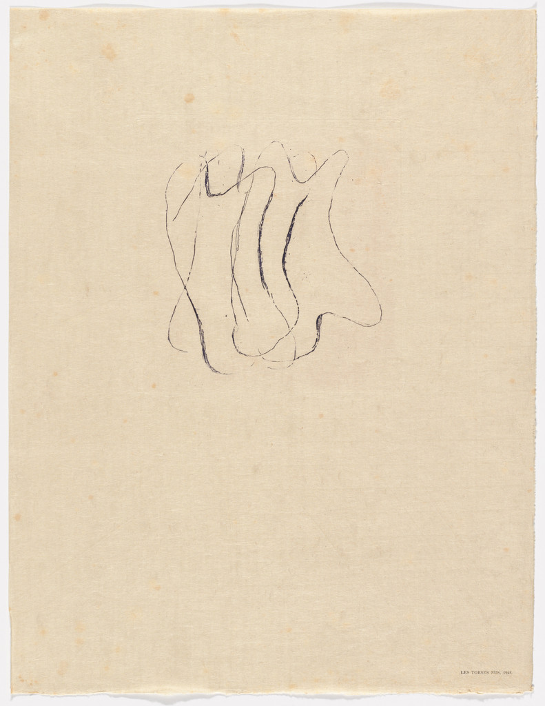 Les torses nus, 1948 from Fautrier l'enragé