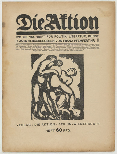 Die Aktion, vol. 4, no. 40/41