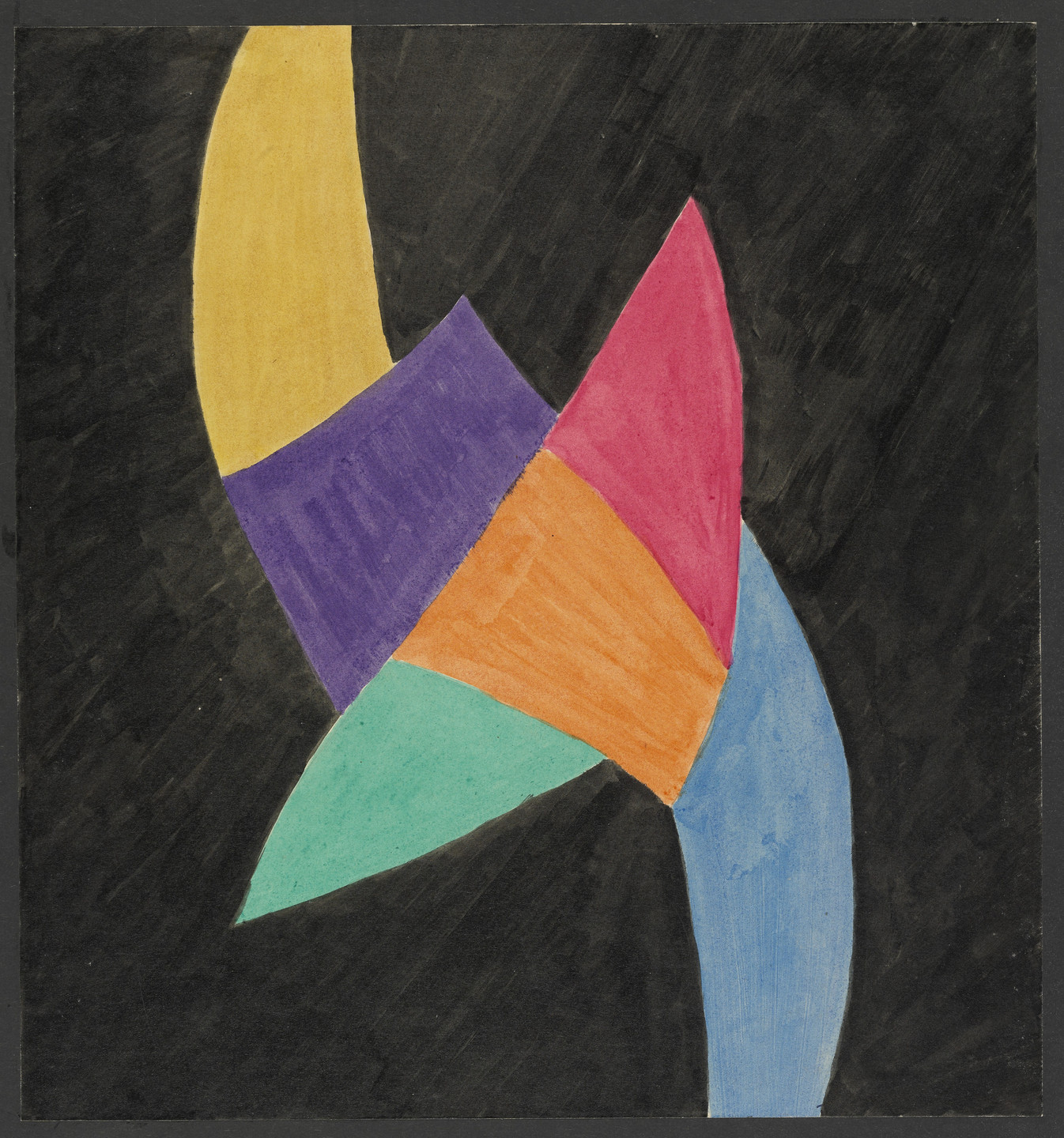 Léopold Survage. Colored Rhythm: Study for the Film. 1913