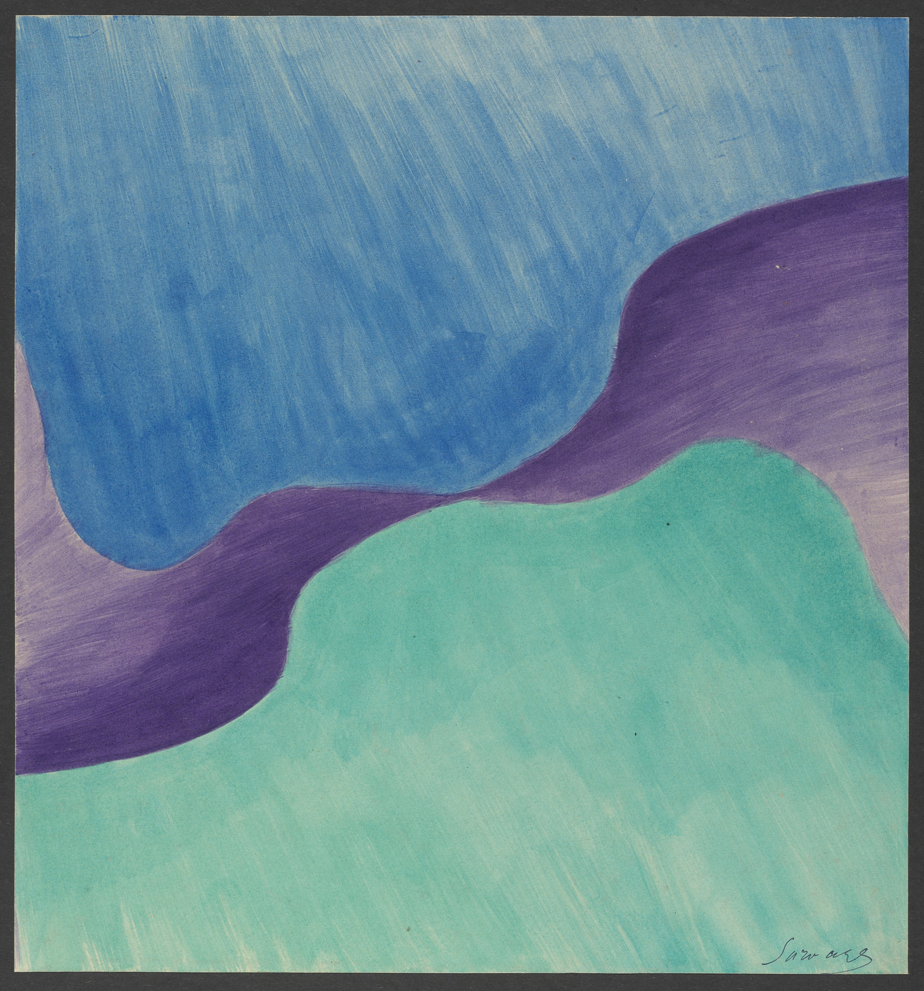 Léopold Survage. Colored Rhythm: Study for the Film. 1913