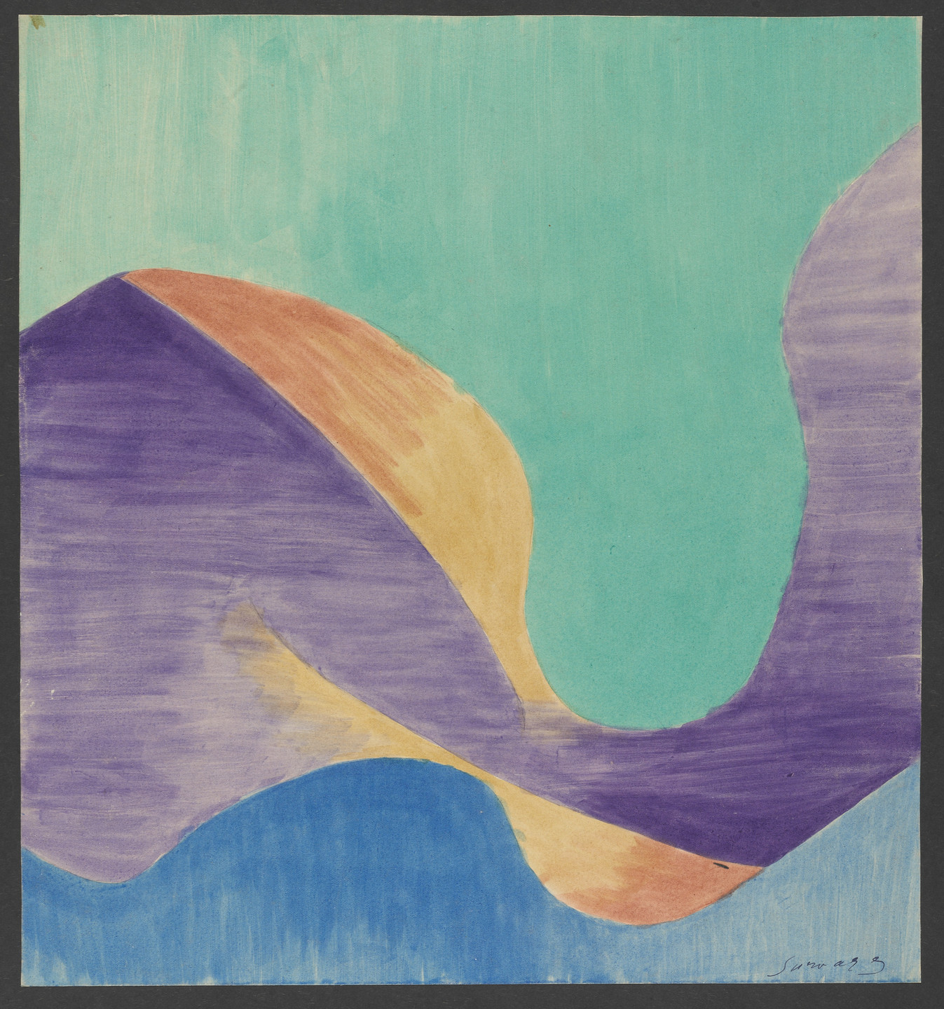Léopold Survage. Colored Rhythm: Study for the Film. 1913