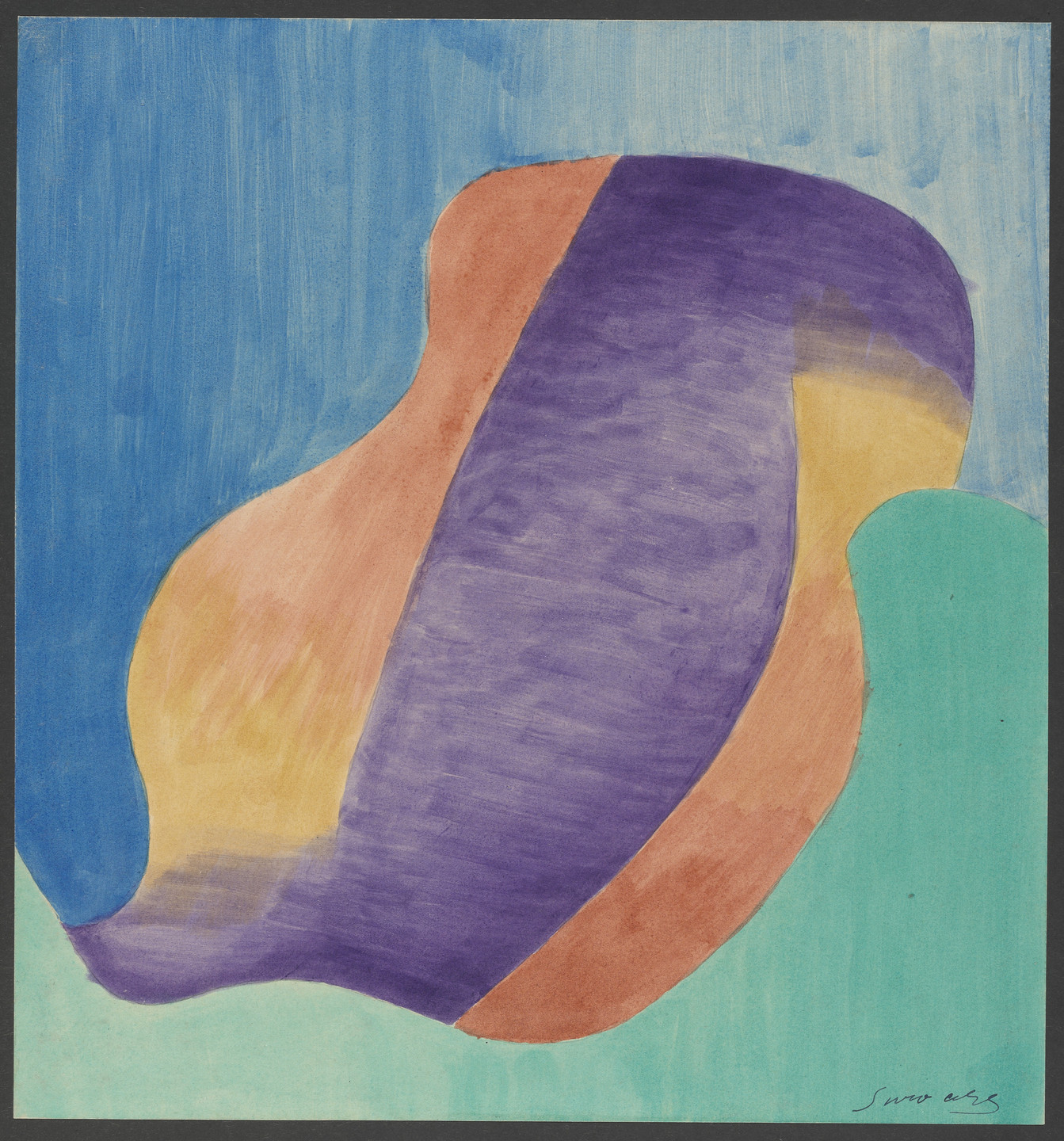 Léopold Survage. Colored Rhythm: Study for the Film. 1913