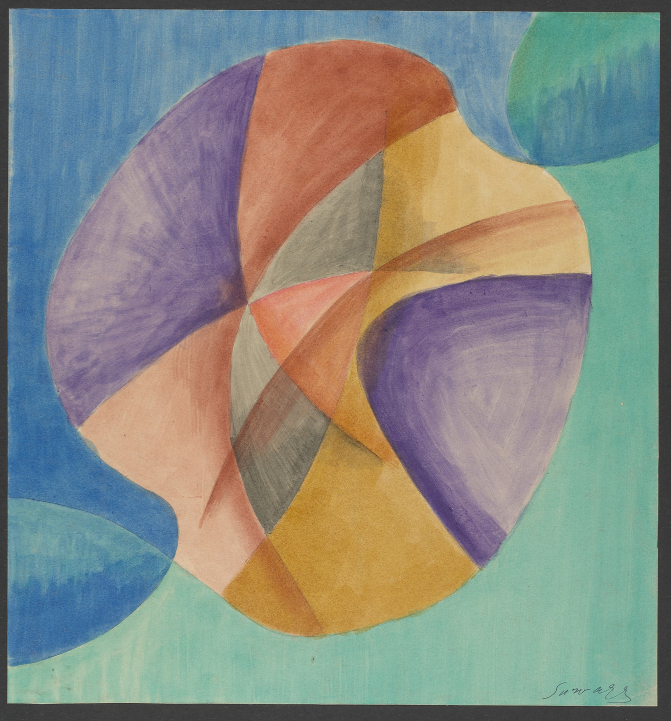 Léopold Survage. Colored Rhythm: Study for the Film. 1913