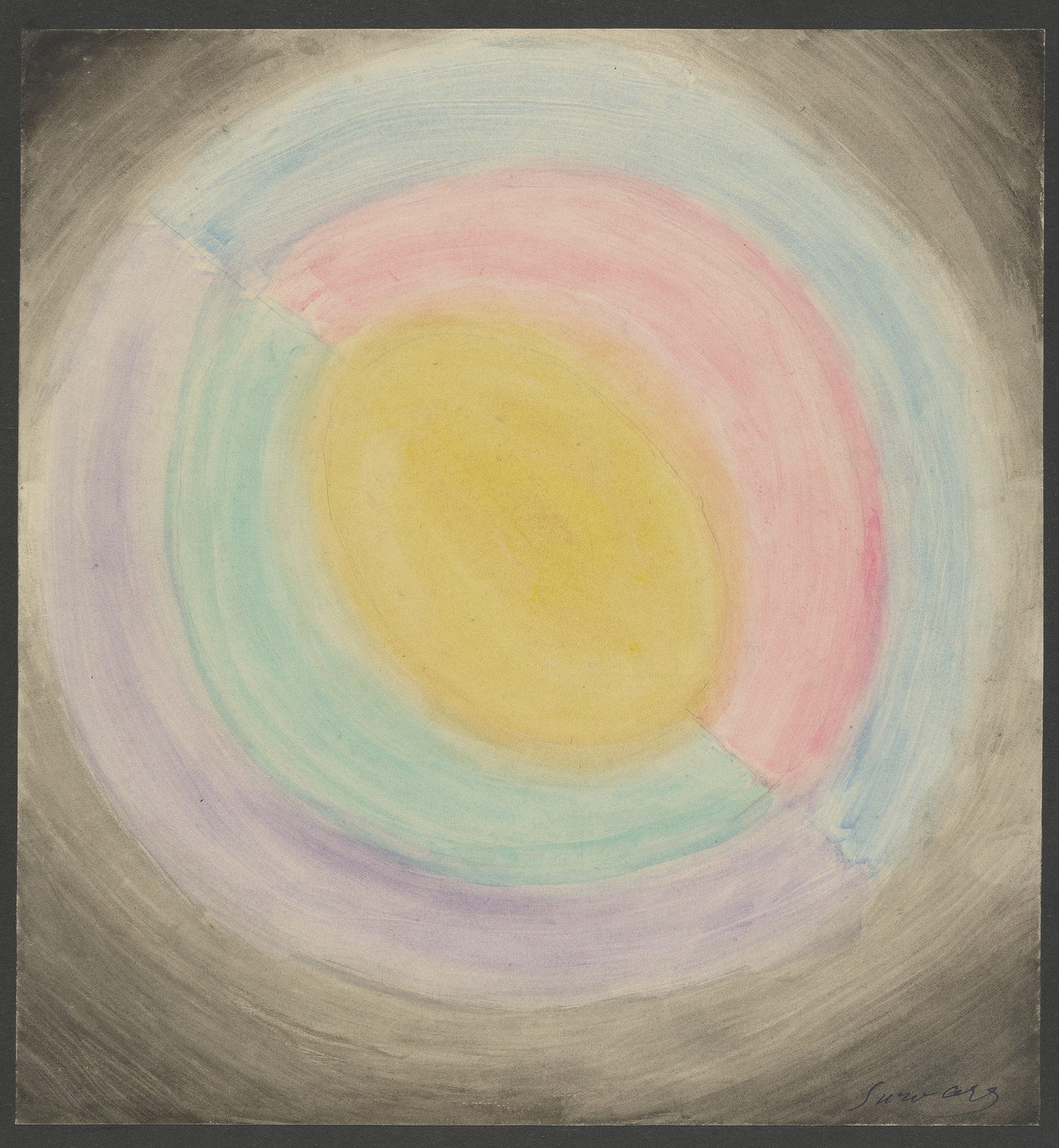Léopold Survage. Colored Rhythm: Study for the Film. 1913