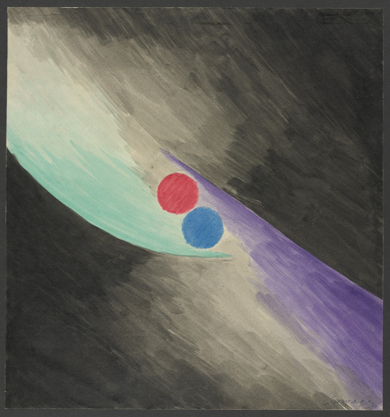 Léopold Survage. Colored Rhythm: Study for the Film. 1913