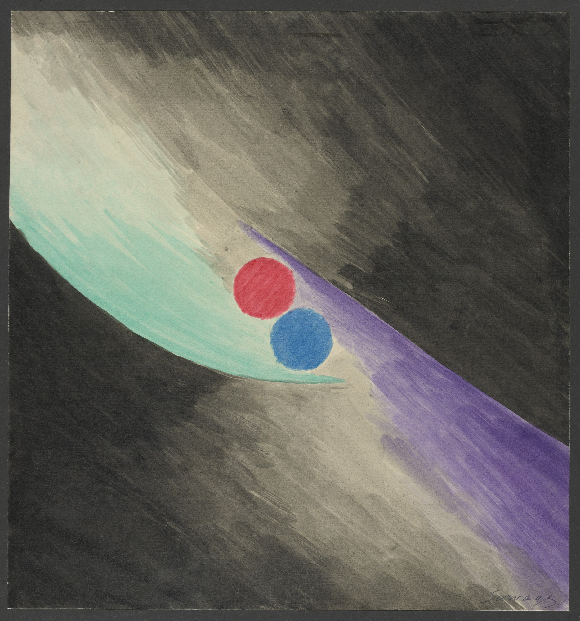 Léopold Survage. Colored Rhythm: Study for the Film