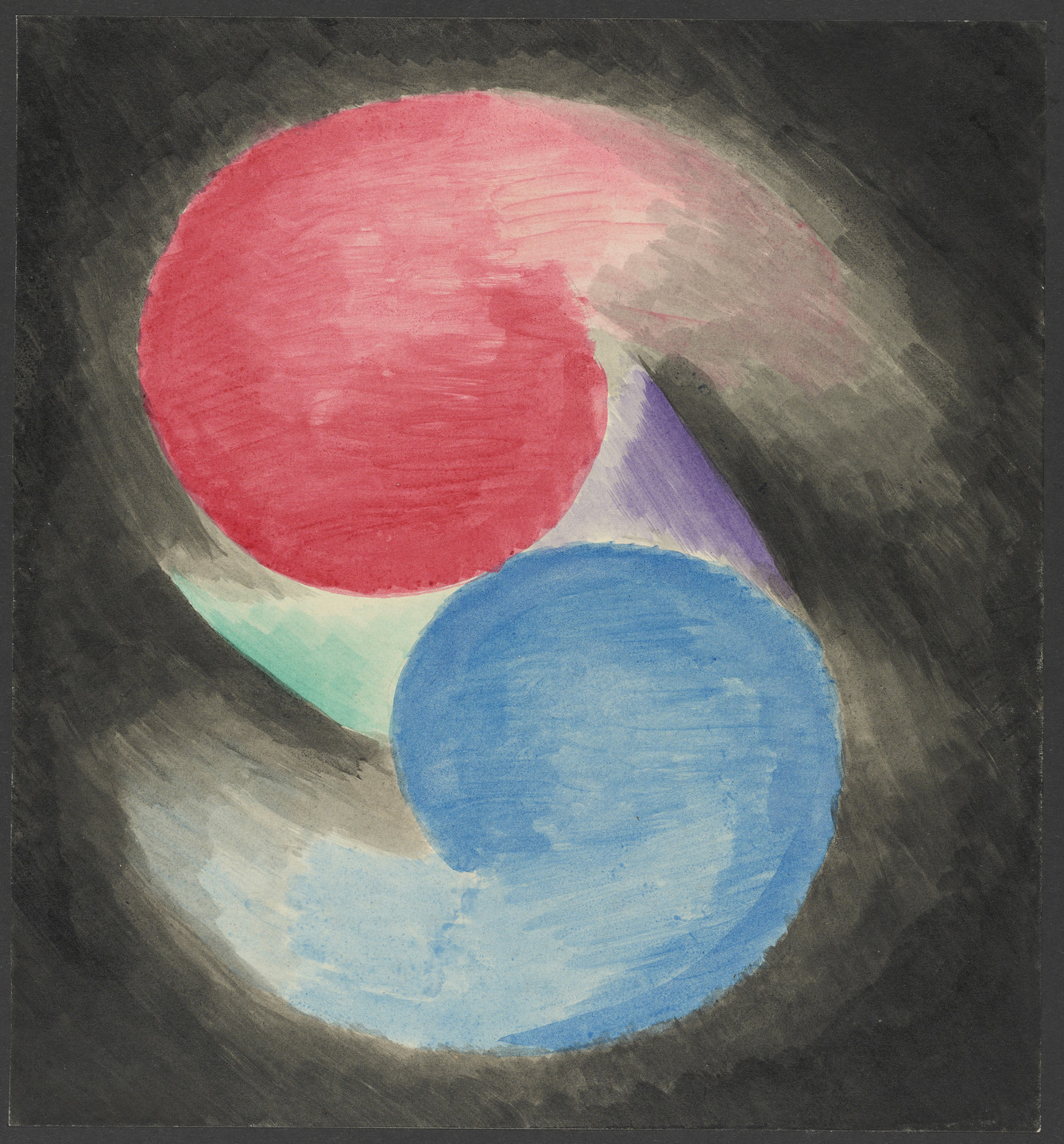 Léopold Survage. Colored Rhythm: Study for the Film. 1913