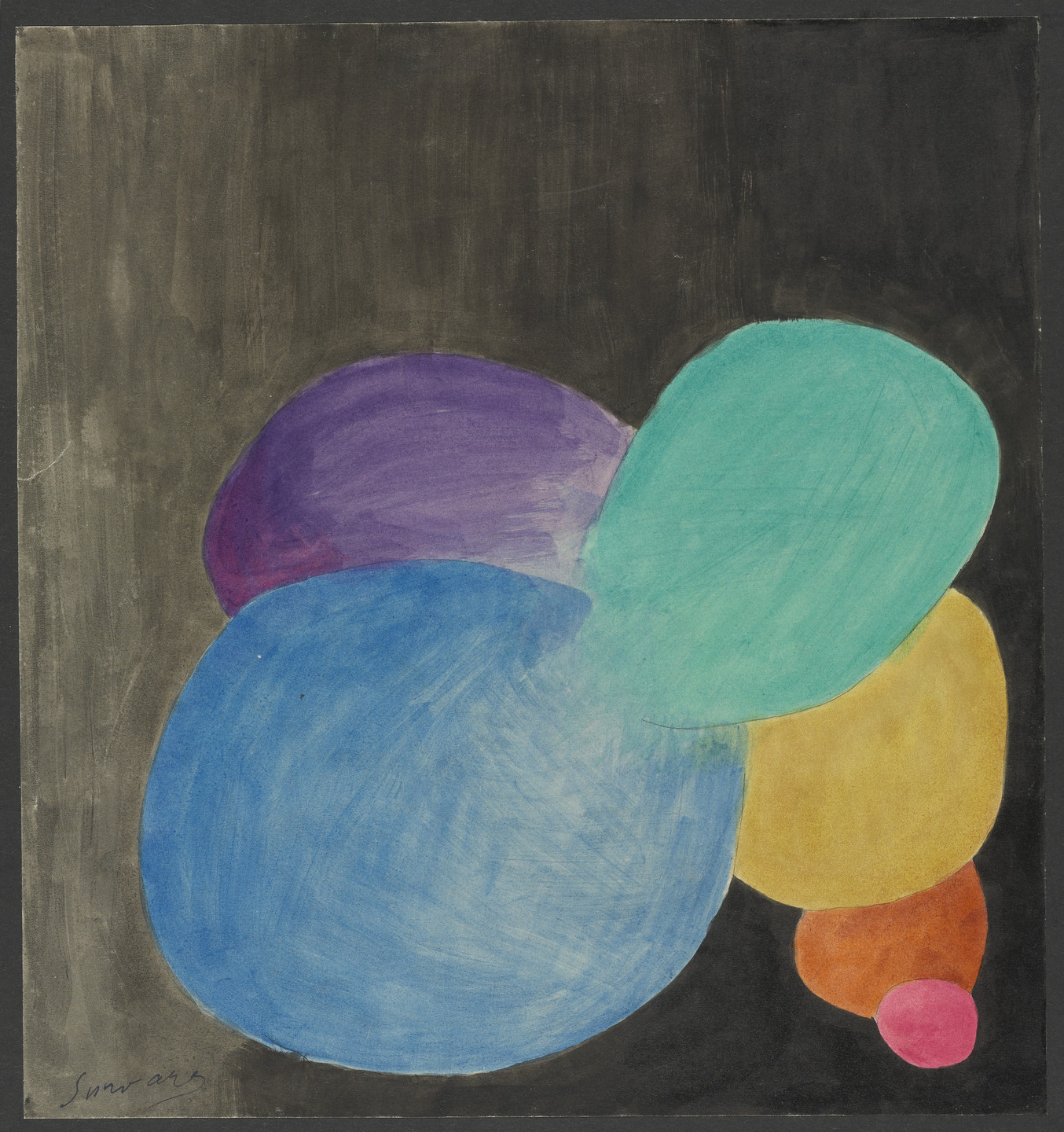 Léopold Survage. Colored Rhythm: Study for the Film. 1913