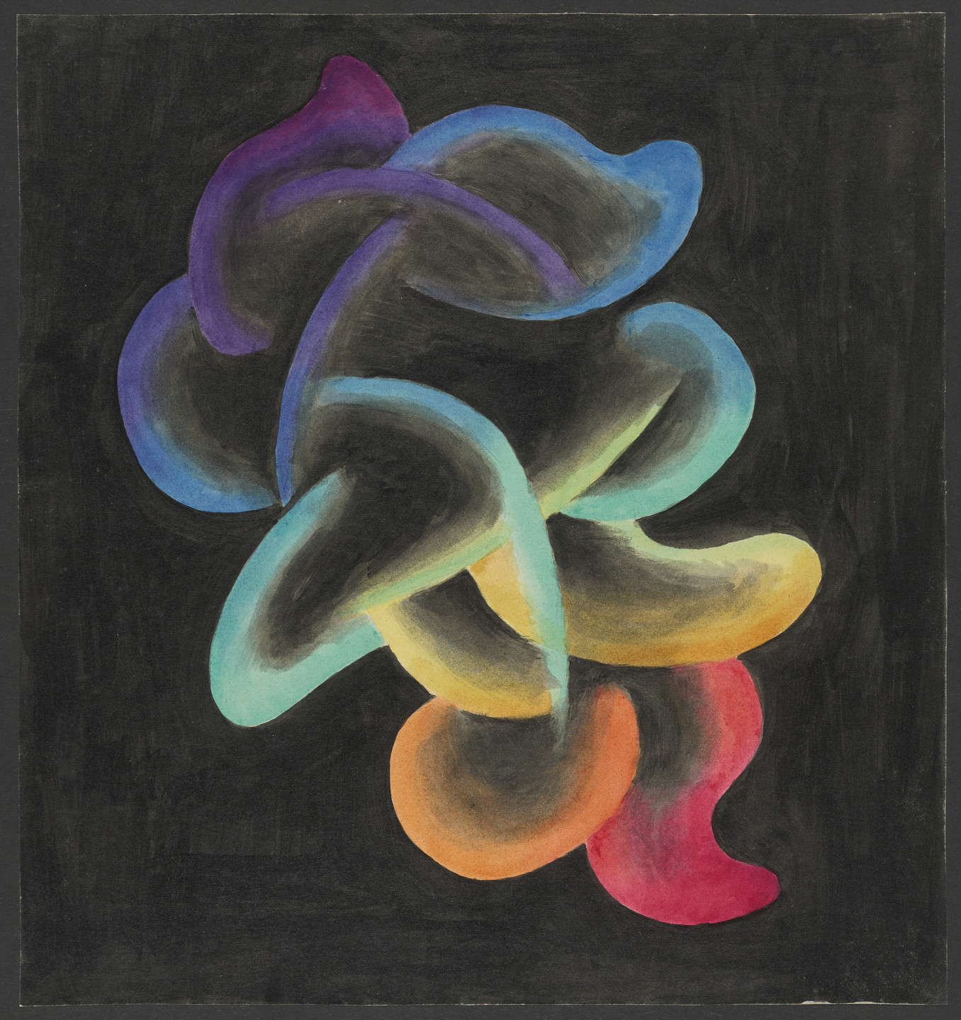 Léopold Survage. Colored Rhythm: Study for the Film. 1913