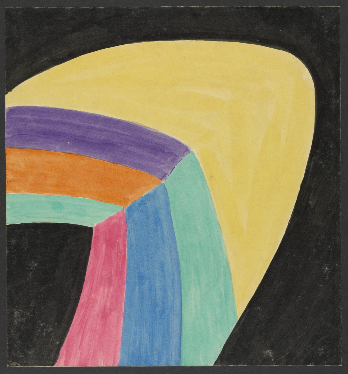 Léopold Survage. Colored Rhythm: Study for the Film. 1913