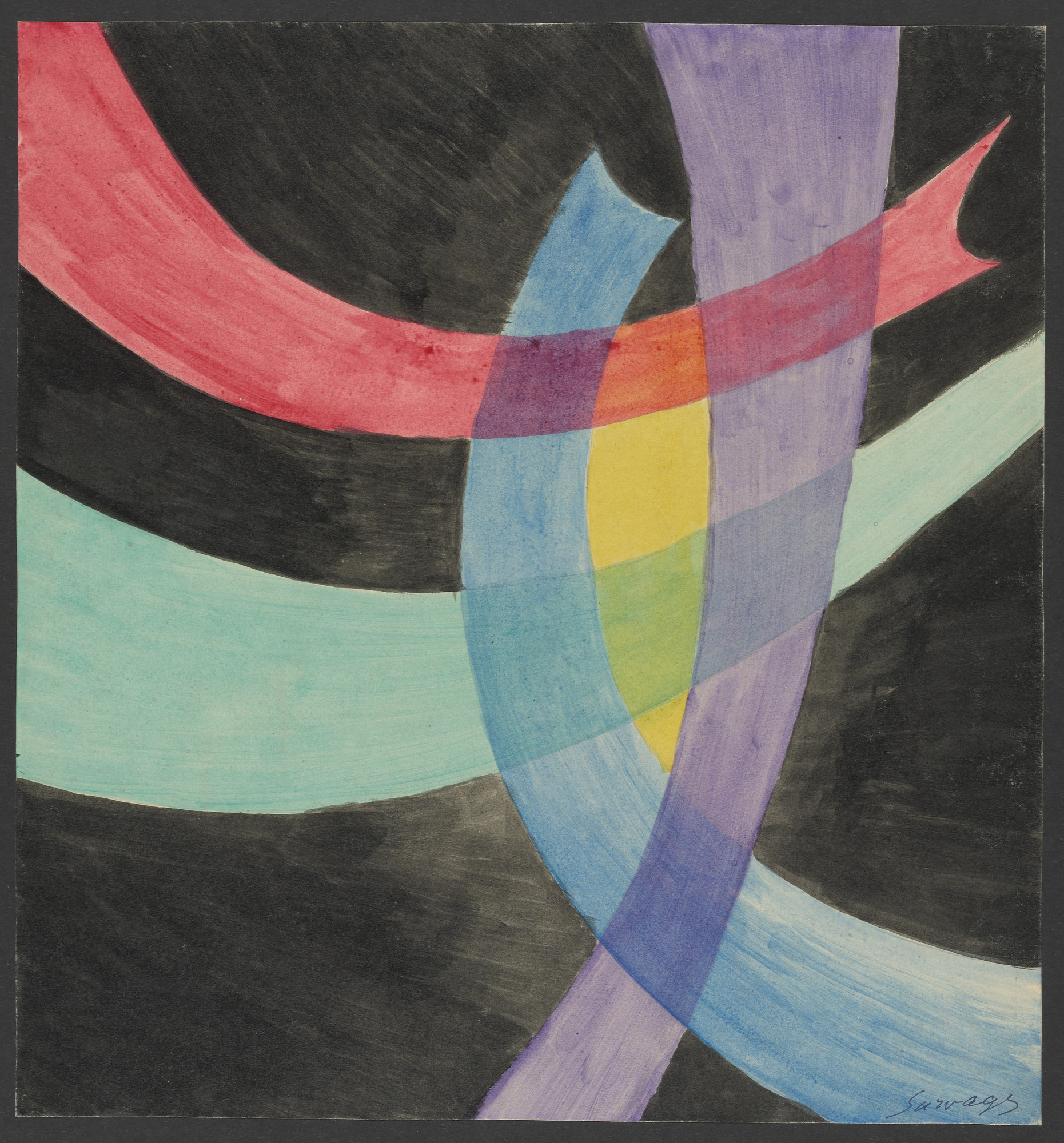 Léopold Survage. Colored Rhythm: Study for the Film