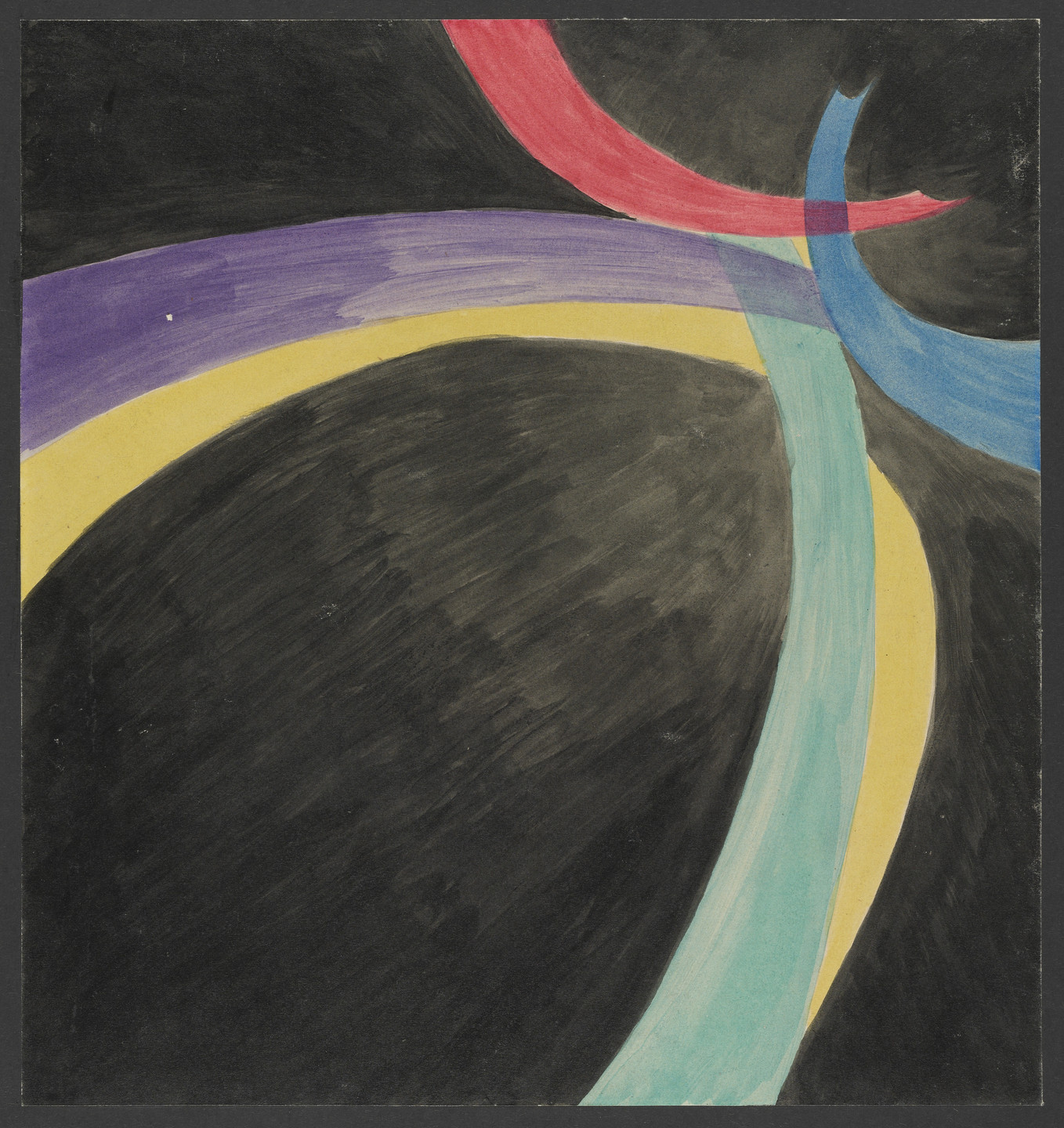Léopold Survage. Colored Rhythm: Study for the Film. 1913
