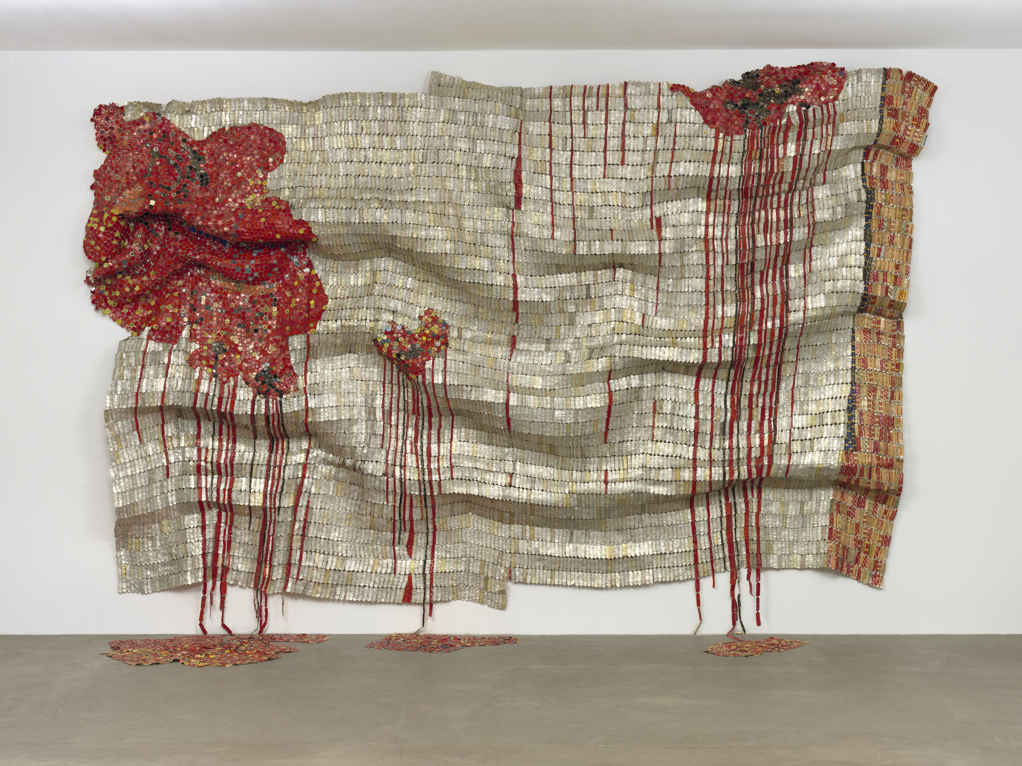 El Anatsui. Bleeding Takari II. 2007 | MoMA