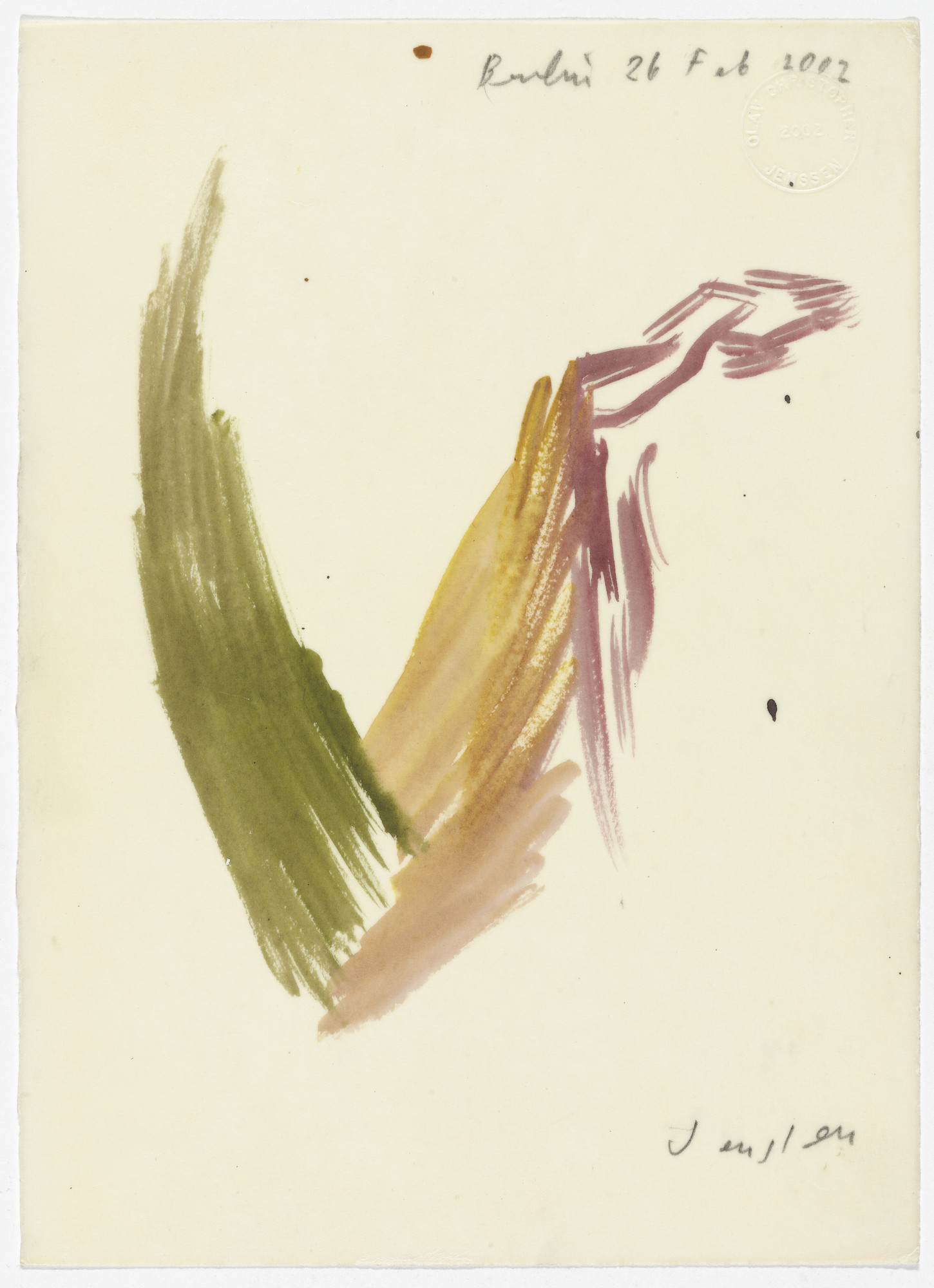 Olav Christopher Jenssen. Untitled