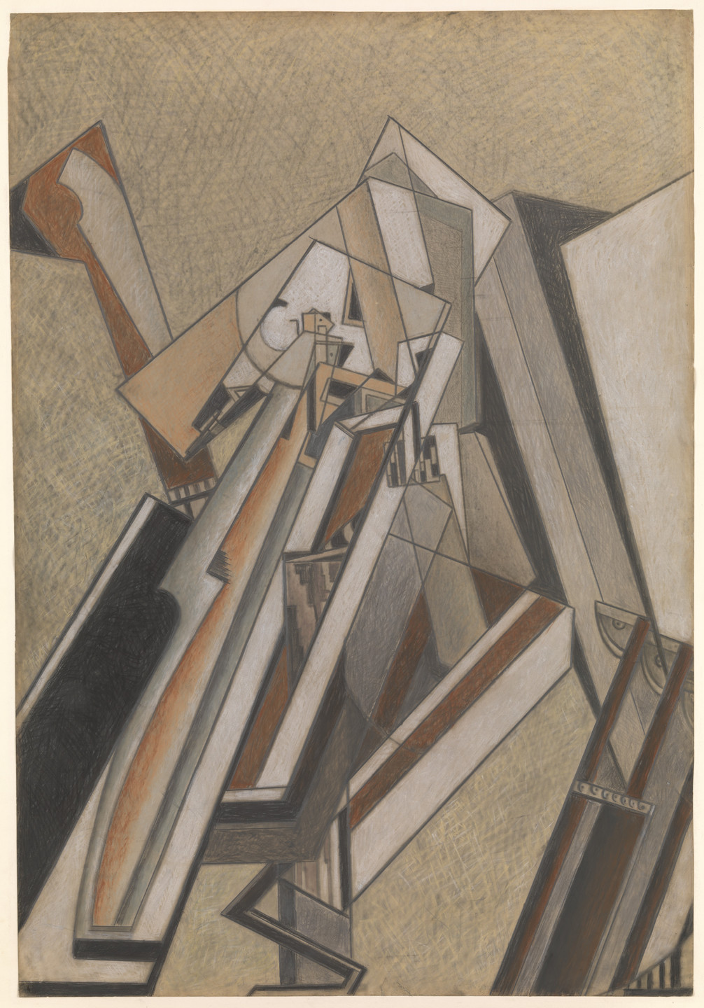 Lawrence Atkinson. Abstract Composition. c. 1914