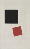 Kazimir Malevich. Painterly Realism of a Boy with a Knapsack - Color Masses in the Fourth Dimension. 1915
