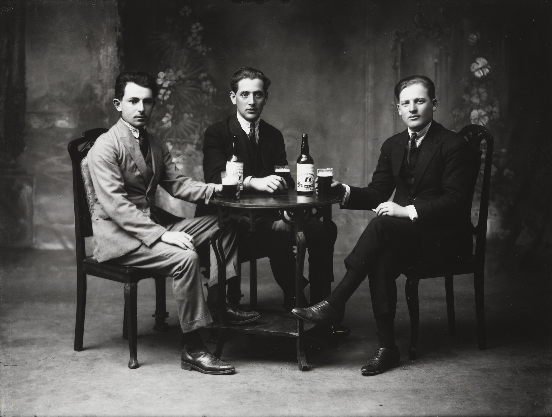 Martín Chambi. German Technicians from Cuzco Beer Factory, Cuzco Studio. 1929
