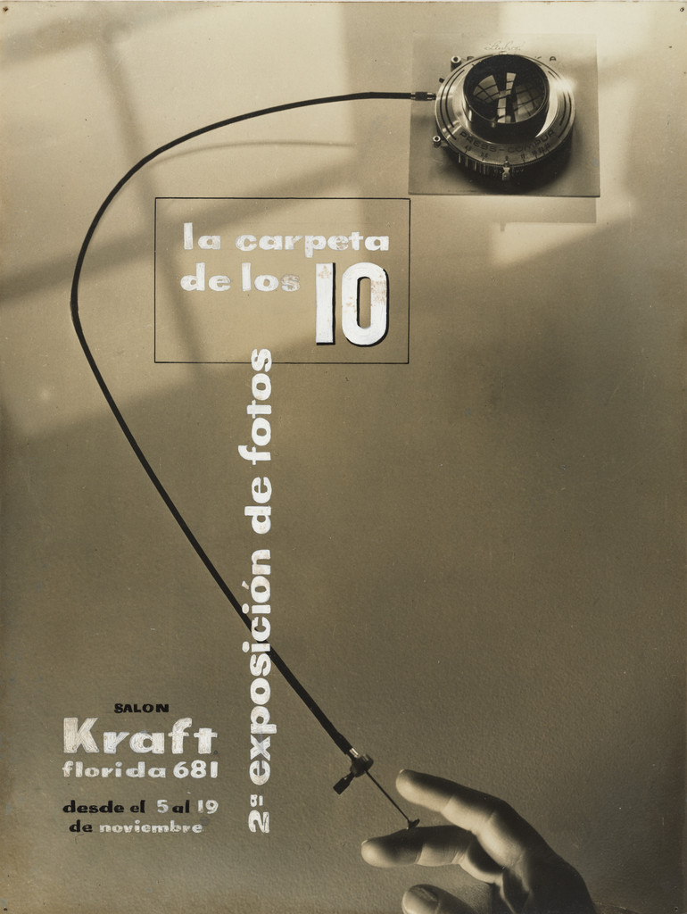 Maquette for Carpeta de los Diez