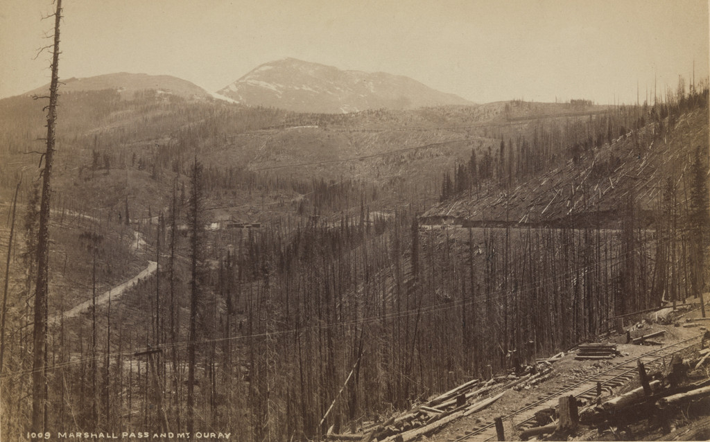 Marshall Pass and Mt. Ouray