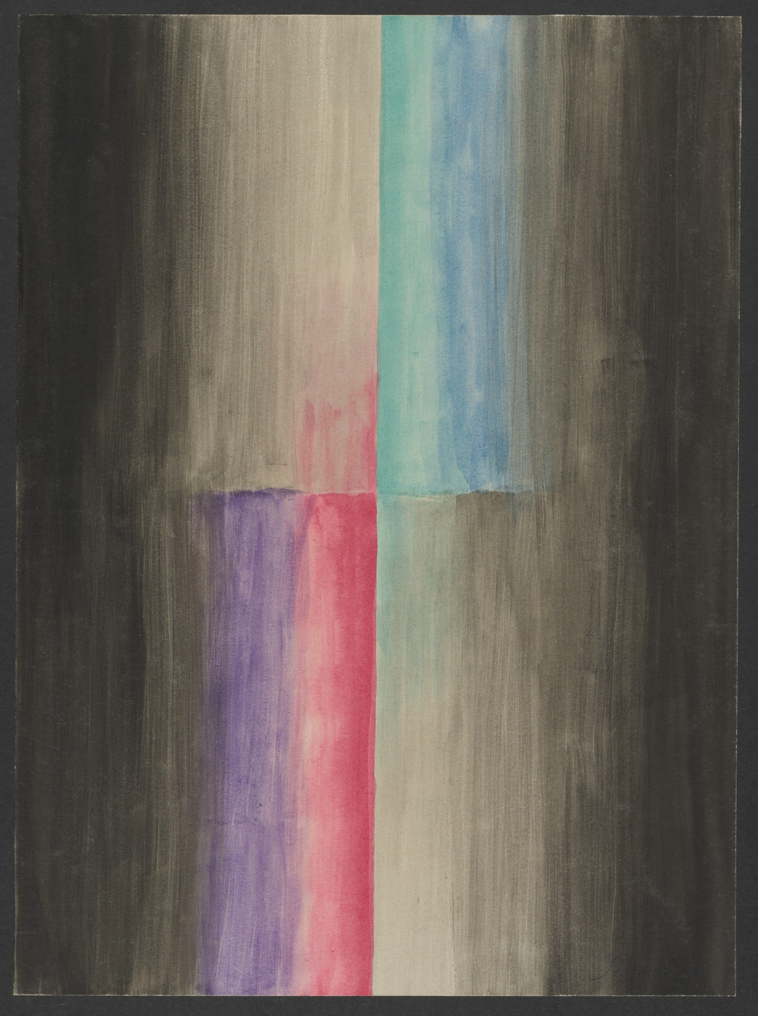 Léopold Survage. Colored Rhythm: Study for the Film. 1913