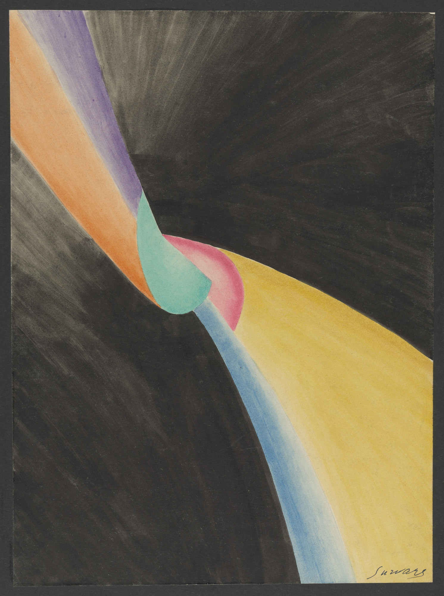Léopold Survage. Colored Rhythm: Study for the Film