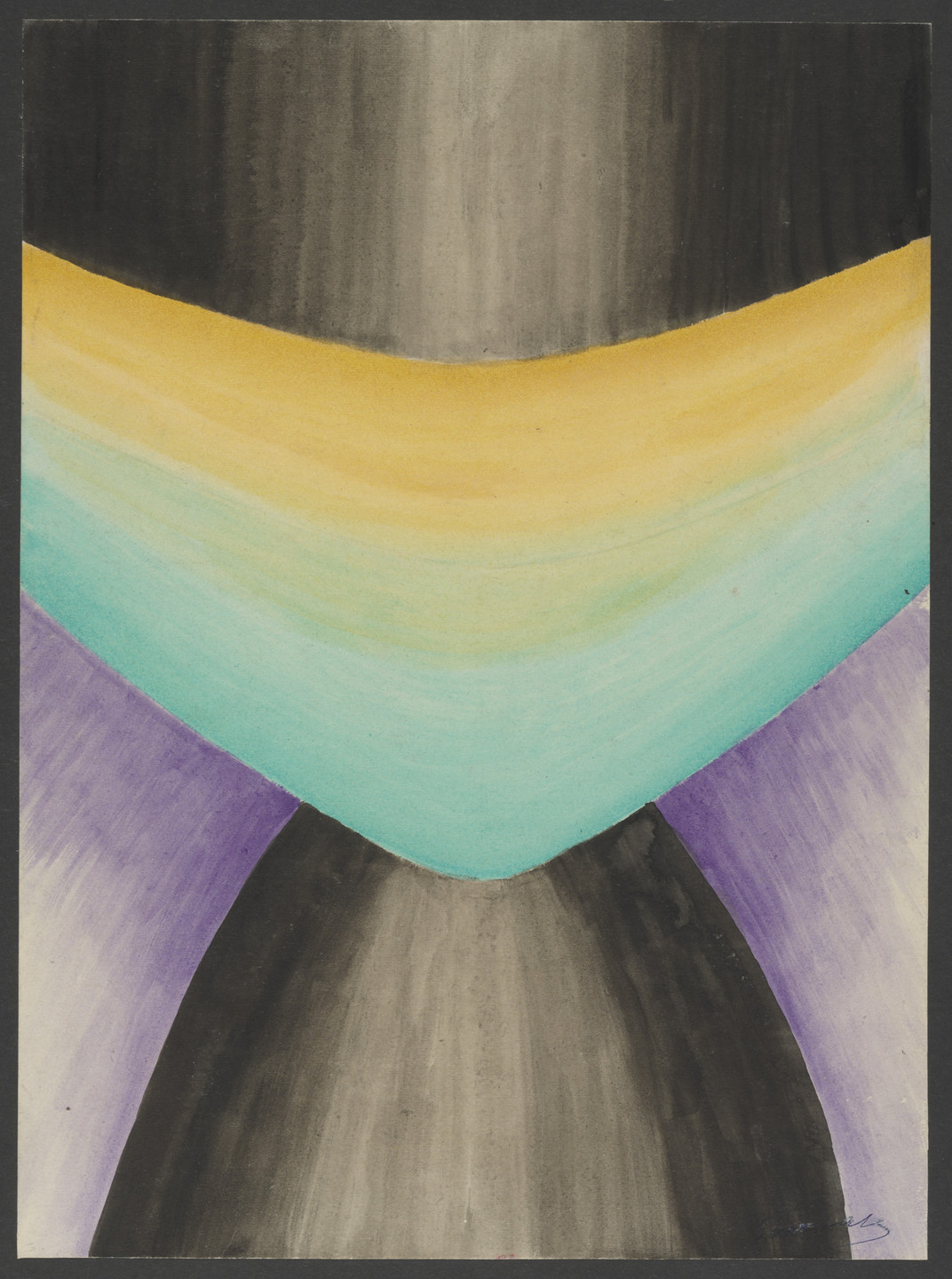 Léopold Survage. Colored Rhythm: Study for the Film. 1913
