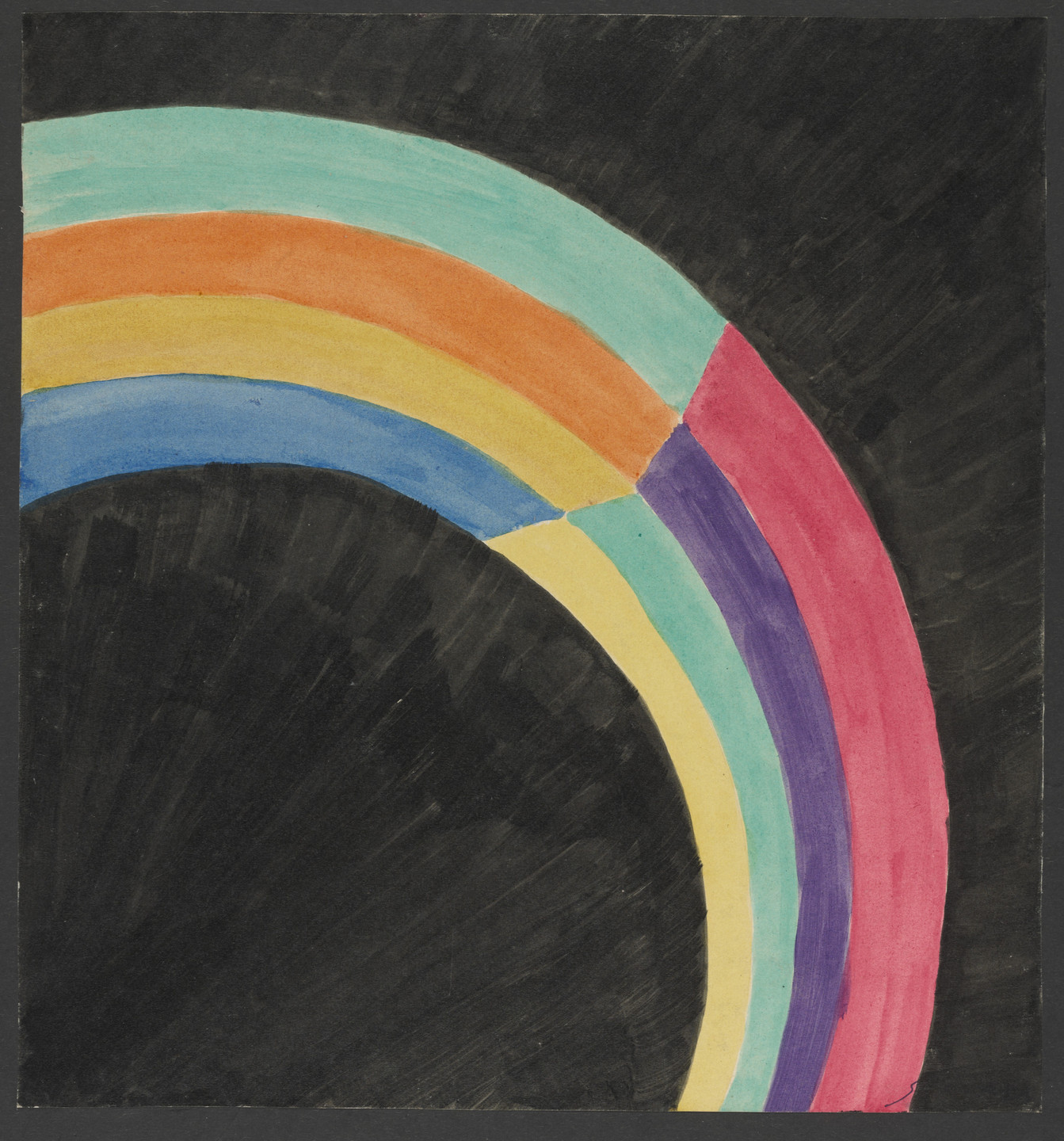 Léopold Survage. Colored Rhythm: Study for the Film. 1913