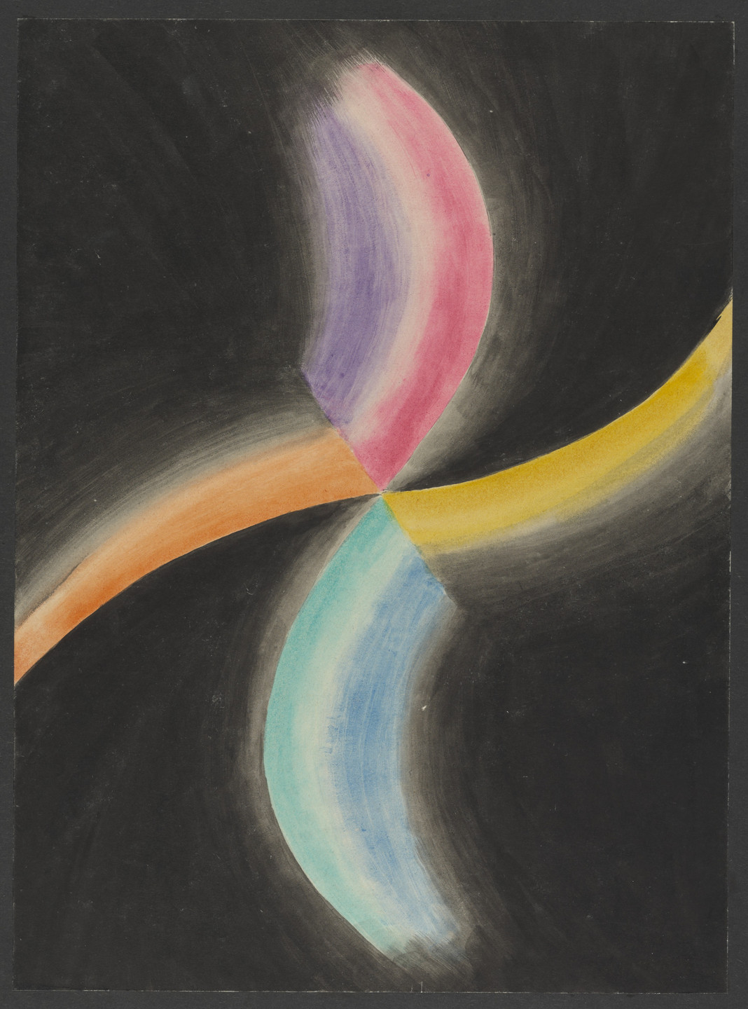 Léopold Survage. Colored Rhythm: Study for the Film. 1913