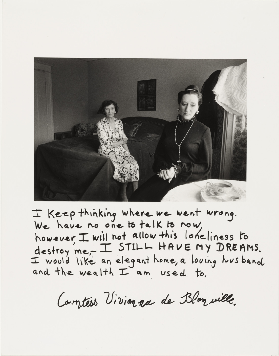 Jim Goldberg. Untitled. July, 1981