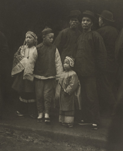 Arnold Genthe. Chinatown Children. 1896-1906