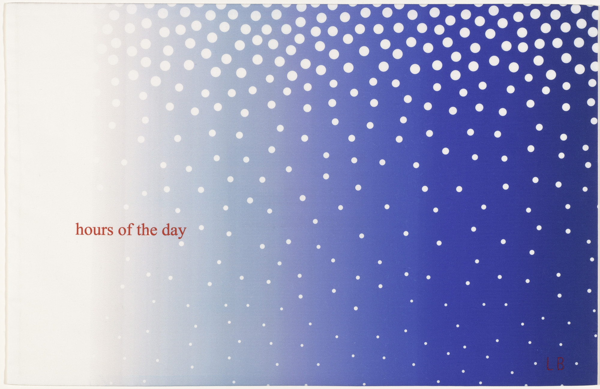 Louise Bourgeois. Hours of the Day. 2006 | MoMA