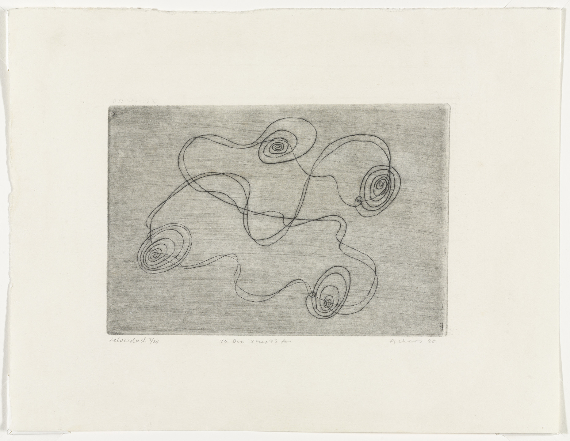 Josef Albers. Velocidad. 1940