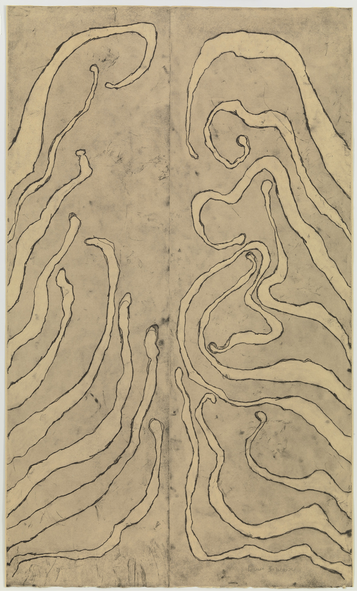 Louise Bourgeois. Are You in Orbit? (#2), version 2 of 3, only state