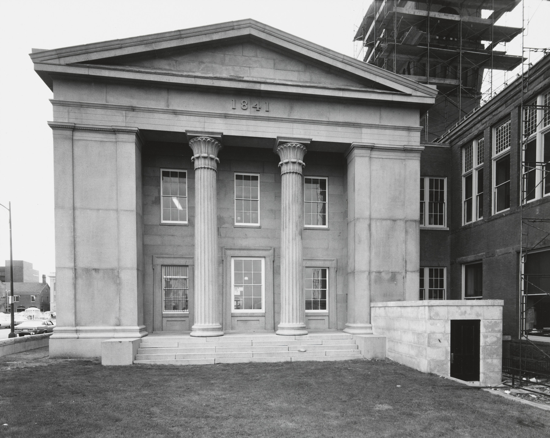 Nicholas Nixon. Essex County Superior Courthouse, Salem, Massachusetts. 1975