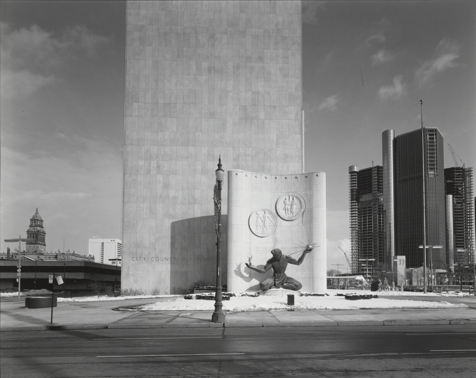 Nicholas Nixon. Wayne County, Detroit, Michigan. 1975