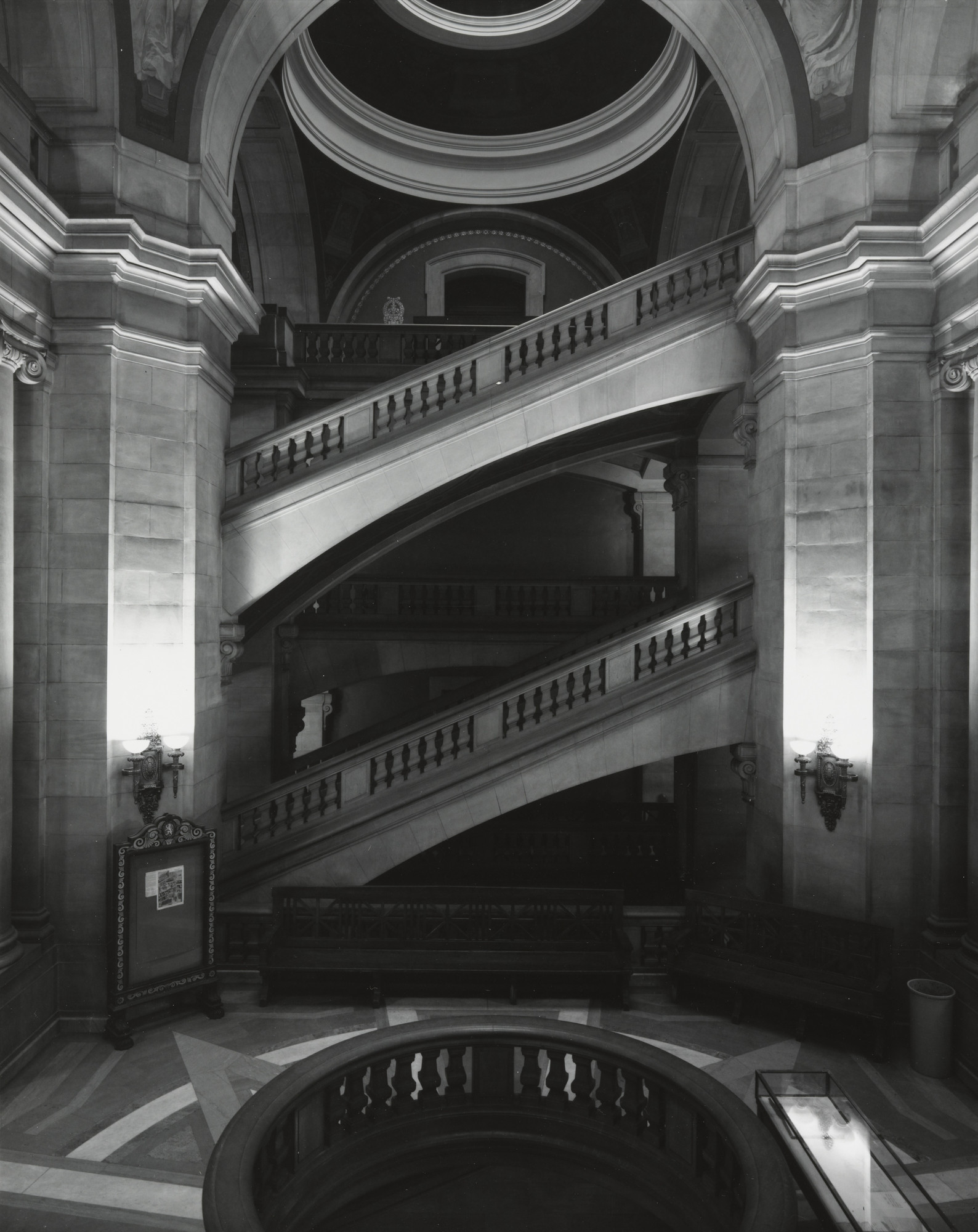 Stephen Shore. Essex County Court House, Newark, New Jersey, March 2, 1976