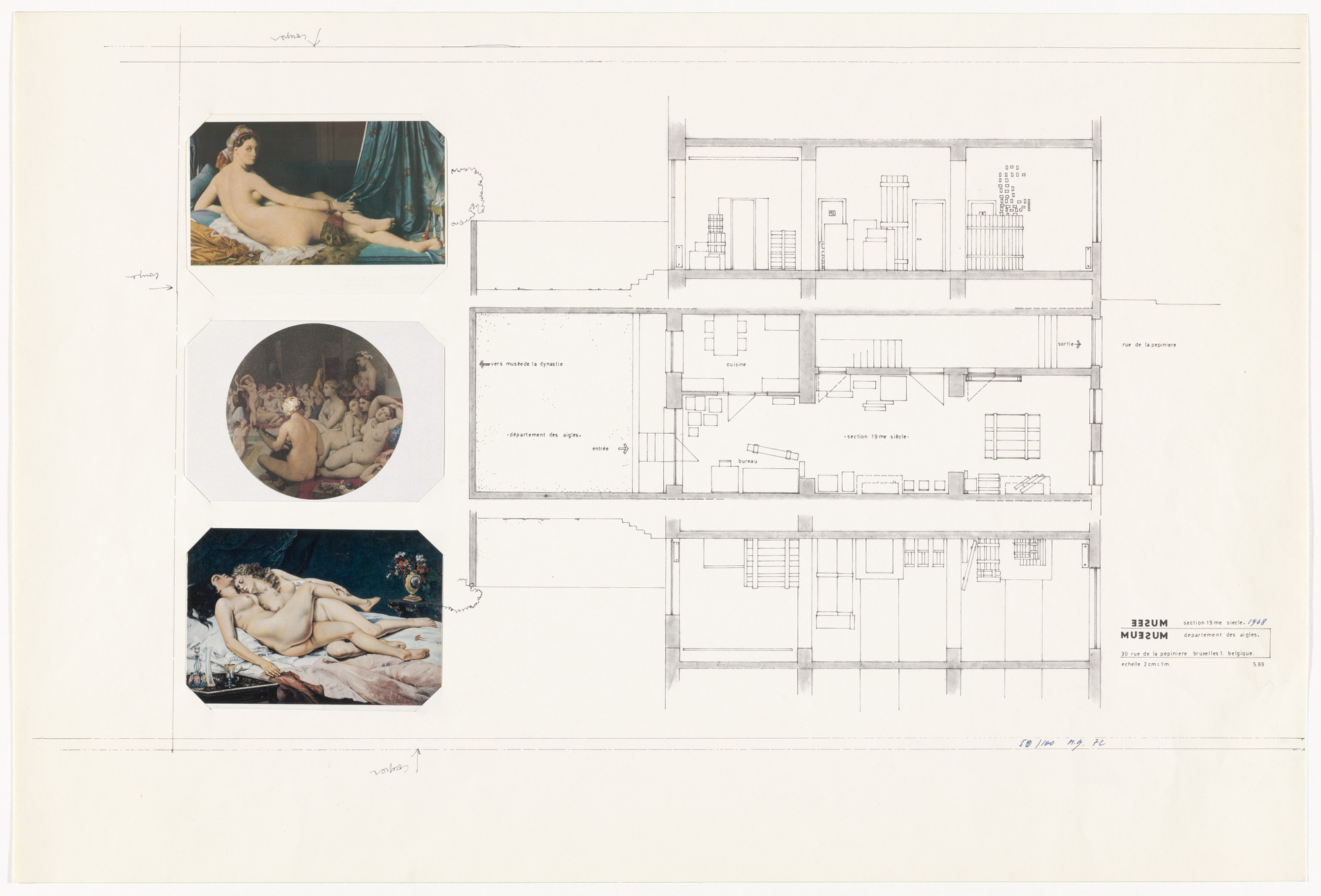 Marcel Broodthaers. Musée–Museum. 1972
