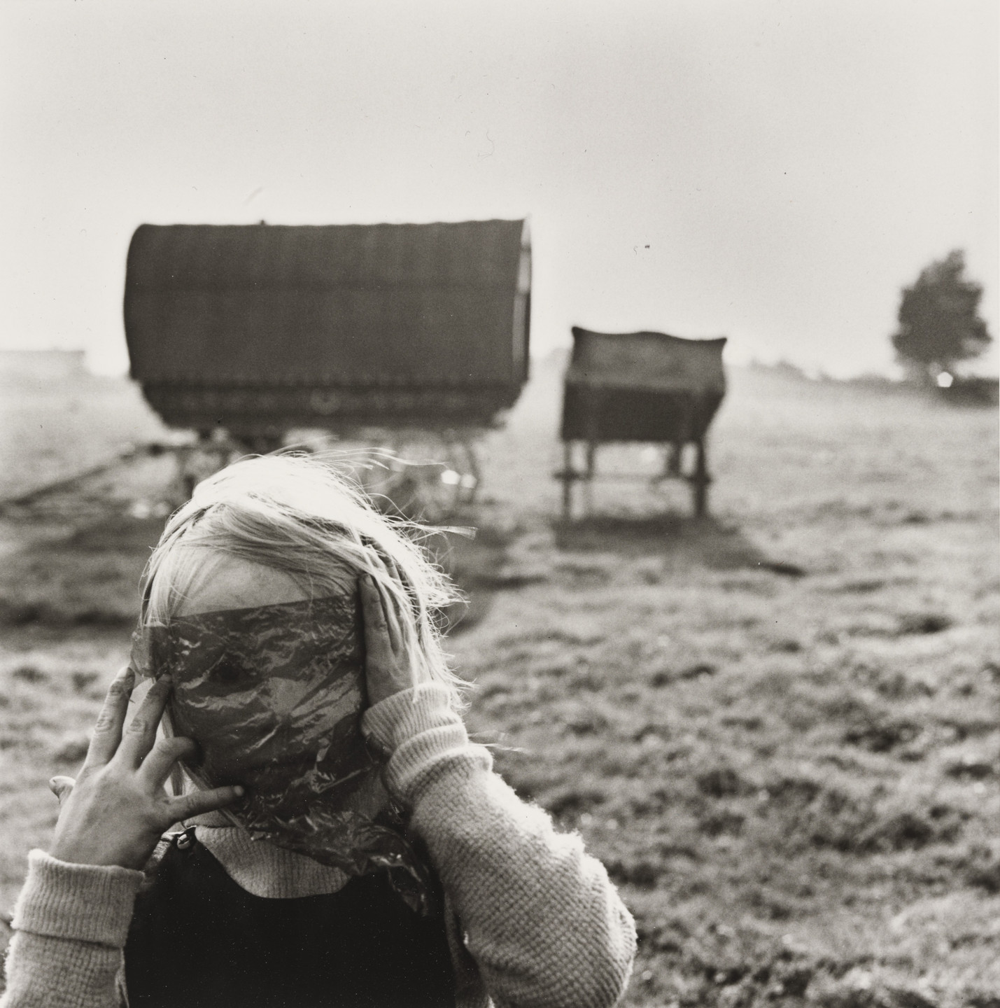 Alen MacWeeney. Tinker Child with Cellophane, Ireland. 1965