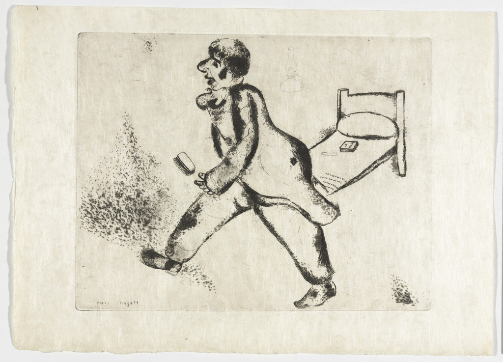 Pétrouchka, plate V (supplementary suite) from Les Âmes mortes