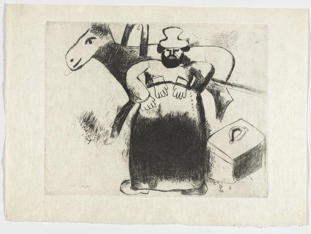 Sélifane the Coachman (Le Cocher Sélifane), plate VI (supplementary suite) from Les Âmes mortes