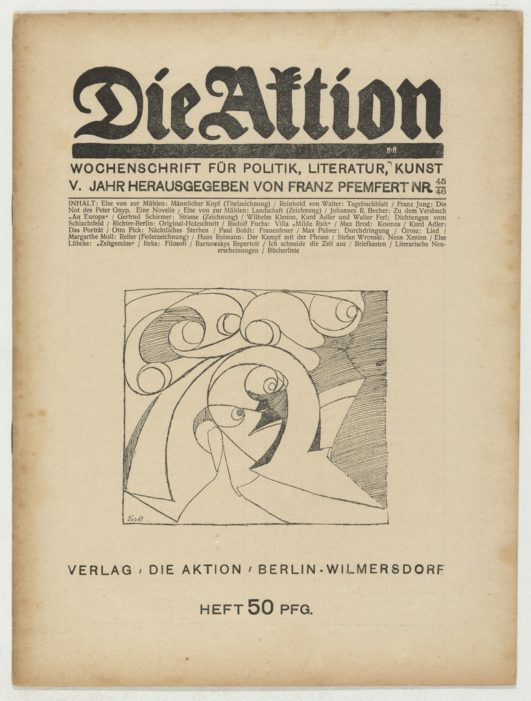 Die Aktion, vol. 5, no. 45/46