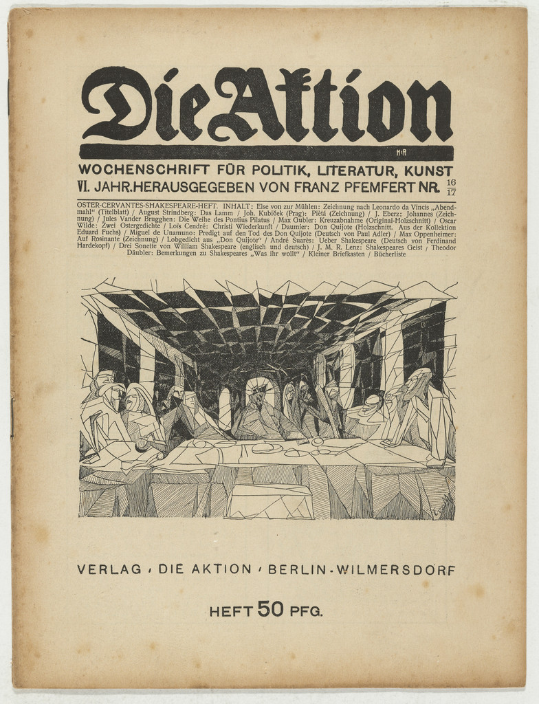 Die Aktion, vol. 6, no. 16/17