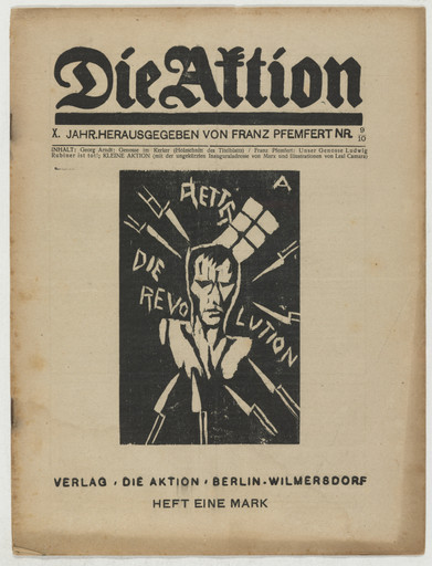Die Aktion, vol. 10, no. 9/10