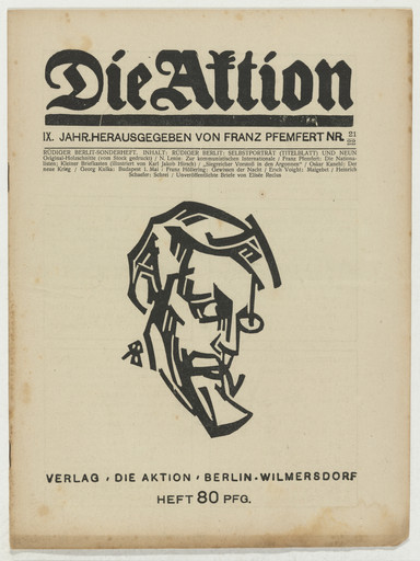 Die Aktion, vol. 9, no. 21/22