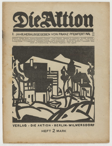 Die Aktion, vol. 10, no. 25/26