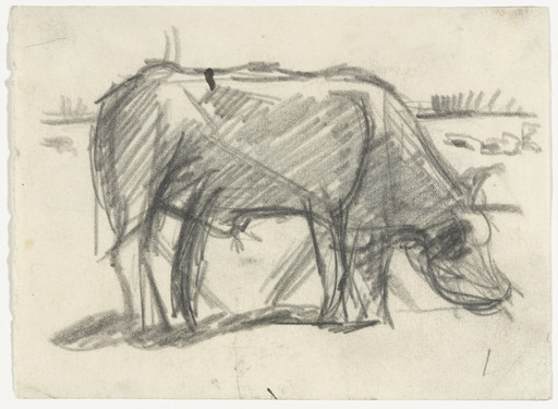 Theo van Doesburg. Study for Composition VIII (The Cow). c. 1917