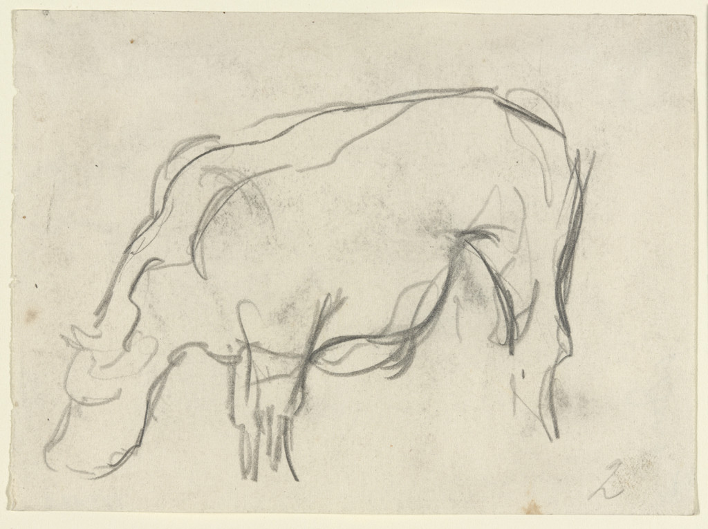 Study for Composition VIII (The Cow) by Theo van Doesburg